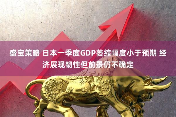 盛宝策略 日本一季度GDP萎缩幅度小于预期 经济展现韧性但前景仍不确定