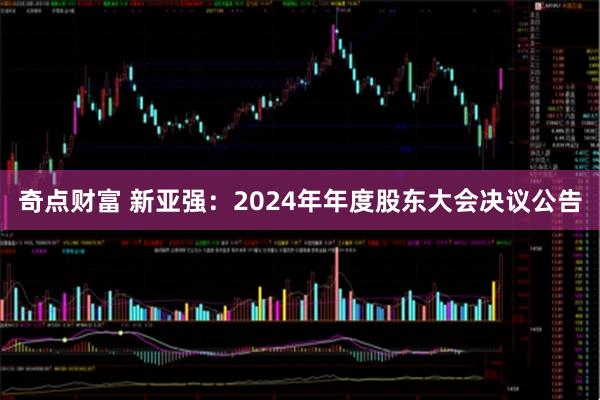 奇点财富 新亚强：2024年年度股东大会决议公告
